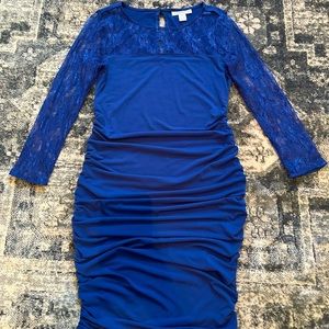 Ruched Maternity Dress